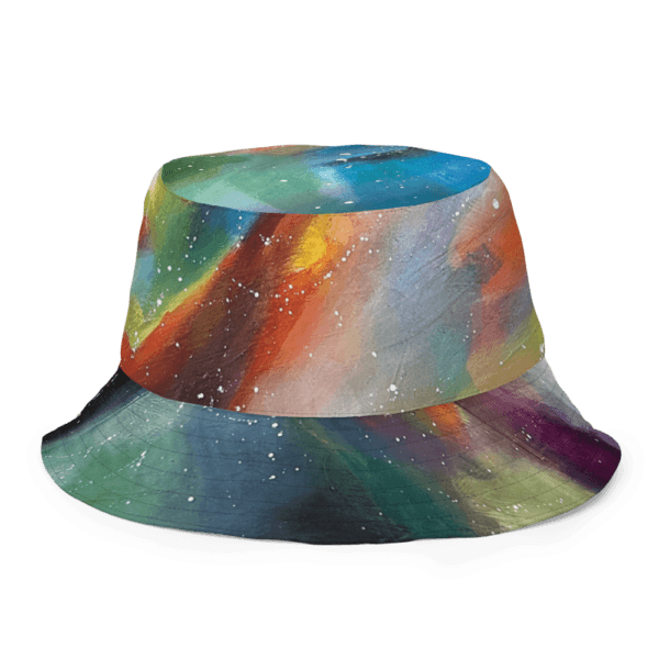 Reversible Bucket Hat - “Chromatic Whispers”