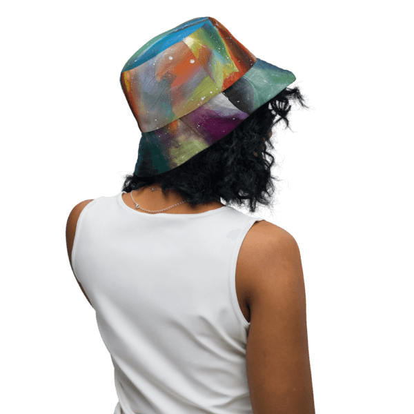 Reversible Bucket Hat - “Chromatic Whispers”