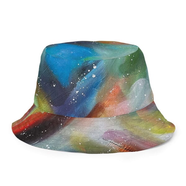 Reversible Bucket Hat - “Chromatic Whispers”