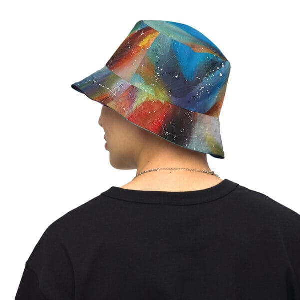 Reversible Bucket Hat - “Chromatic Whispers”