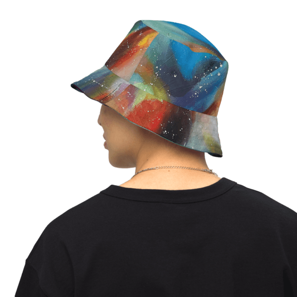 Reversible Bucket Hat - “Chromatic Whispers”