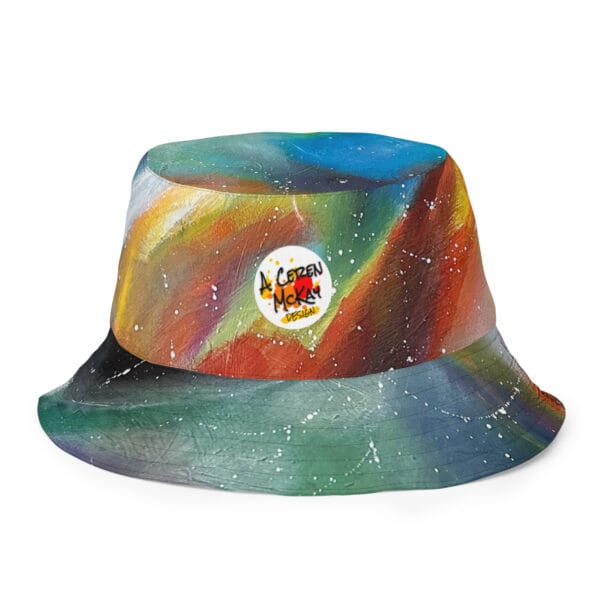 Reversible Bucket Hat - “Chromatic Whispers”