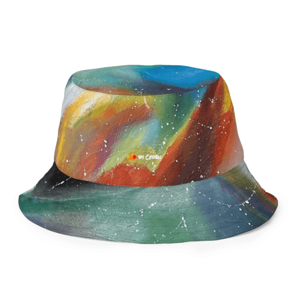 Reversible Bucket Hat - “Chromatic Whispers”