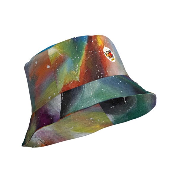 Reversible Bucket Hat - “Chromatic Whispers”