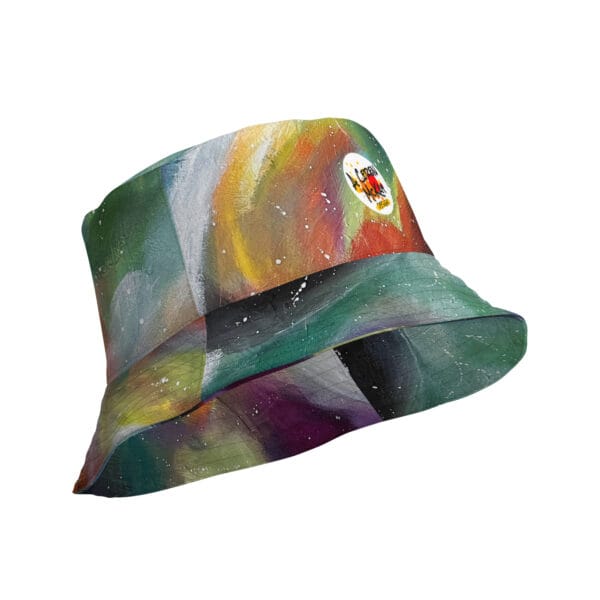 Reversible Bucket Hat - “Chromatic Whispers”