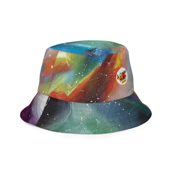 Reversible Bucket Hat - “Chromatic Whispers”