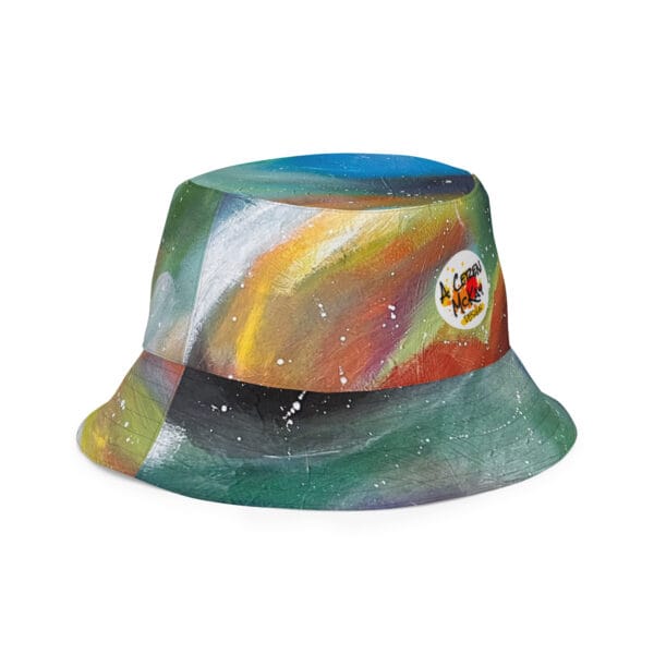 Reversible Bucket Hat - “Chromatic Whispers”