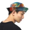 Reversible Bucket Hat - “Chromatic Whispers”