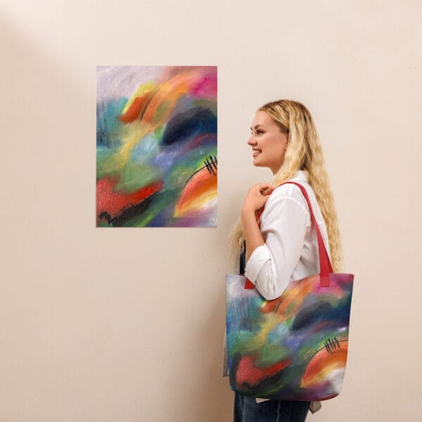 Tote Bag - "Radiant Veil"