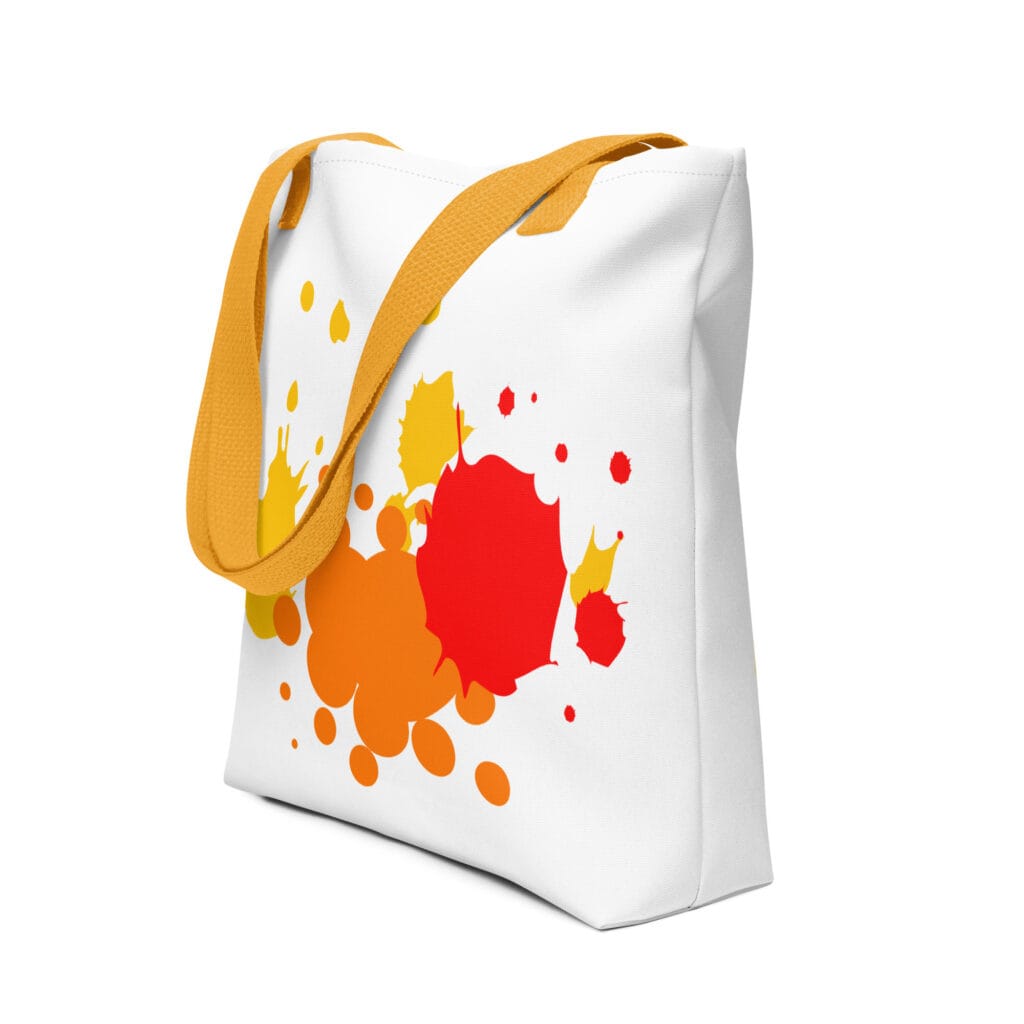 Color Splash Tote Bag