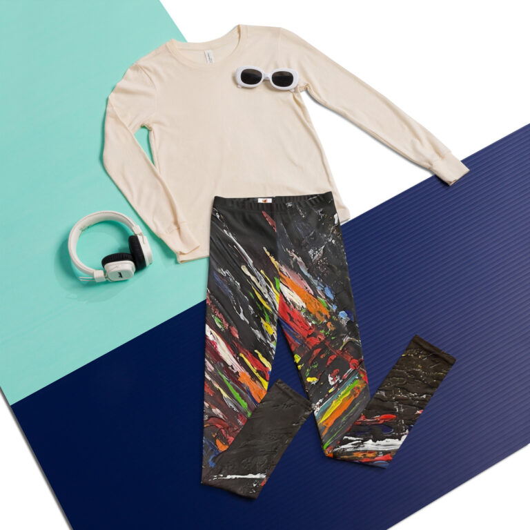 Youth Leggings ""Echoes of Light""