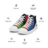 Men’s High Top Canvas Shoes - “Conversely Concave"