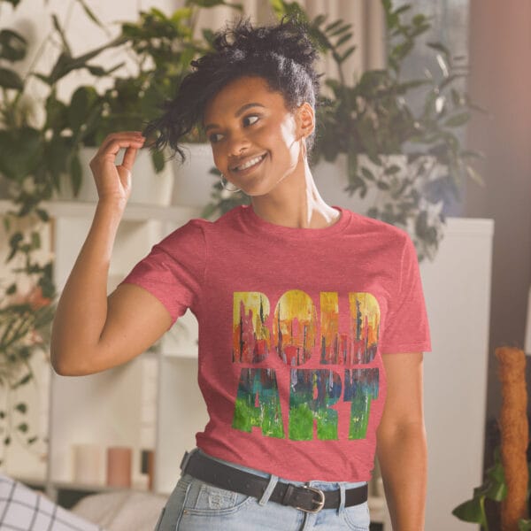 unisex-basic-softstyle-t-shirt-heather-red-front-6878309d7c306.jpg BoldArt Short-Sleeve Unisex T-Shirt