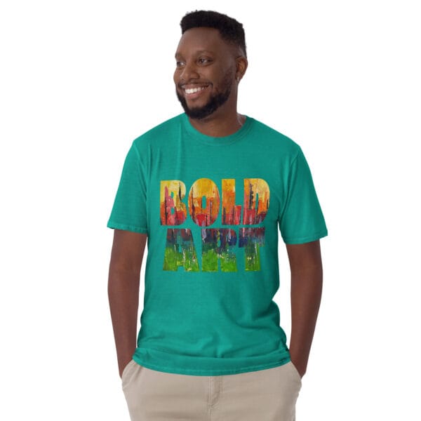 unisex-basic-softstyle-t-shirt-jade-dome-front-6878309d1b284.jpg BoldArt Short-Sleeve Unisex T-Shirt