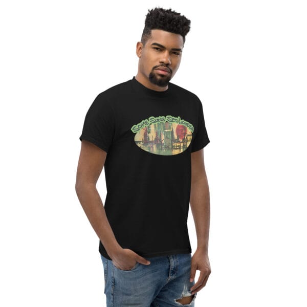 unisex-classic-tee-black-right-front-68669a00cd76d.jpg Abstract Unisex Classic T-Shirt