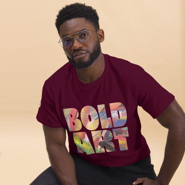unisex-classic-tee-maroon-front-2-68746f3200f52.jpg BoldArt Unisex Classic Tee