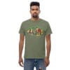 unisex-classic-tee-military-green-front-68669a00d8eb3.jpg Abstract Unisex Classic T-Shirt