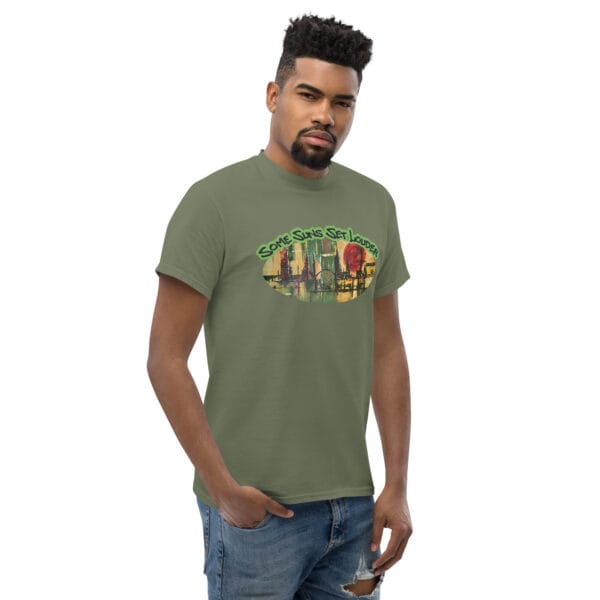 unisex-classic-tee-military-green-right-front-68669a00e8bab.jpg Abstract Unisex Classic T-Shirt