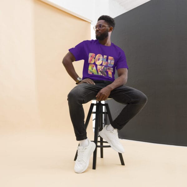 unisex-classic-tee-purple-front-68746f32099cc.jpg BoldArt Unisex Classic Tee