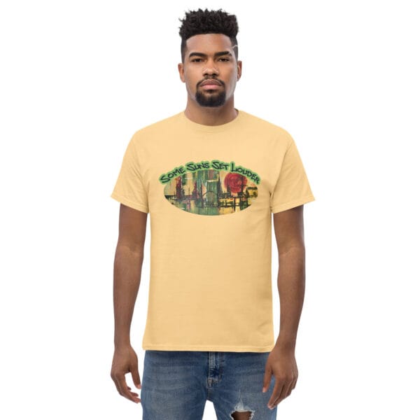 unisex-classic-tee-yellow-haze-front-68669a017181d.jpg Abstract Unisex Classic T-Shirt