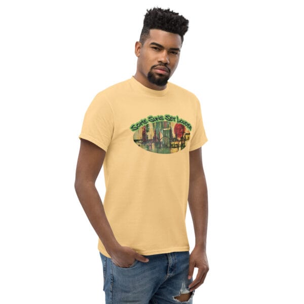 unisex-classic-tee-yellow-haze-right-front-68669a0195845.jpg Abstract Unisex Classic T-Shirt