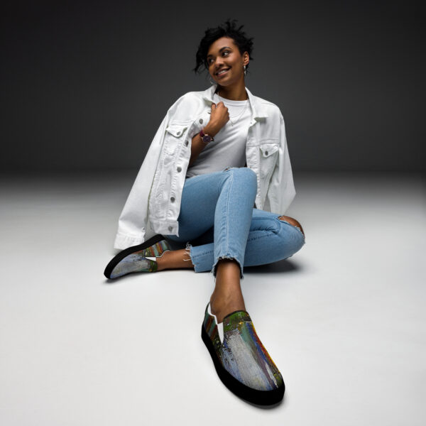 Women’s Slip-On Canvas Shoes - "Vacation"