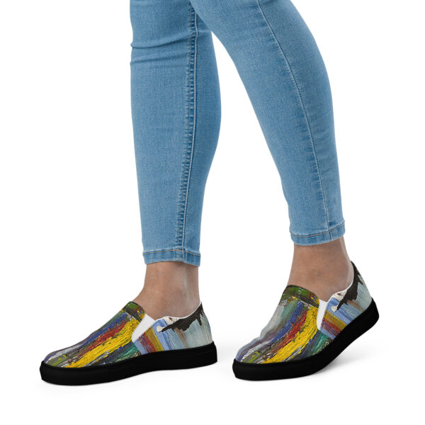 Women’s Slip-On Canvas Shoes - "Vacation"