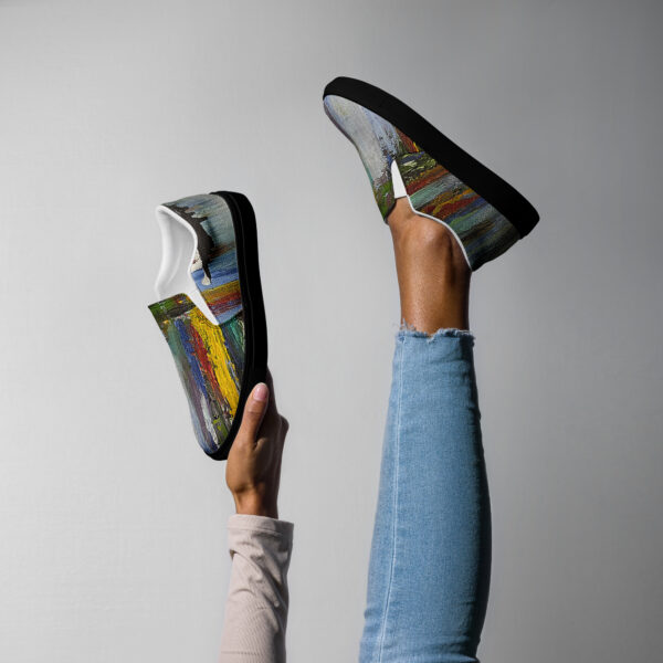 Women’s Slip-On Canvas Shoes - "Vacation"