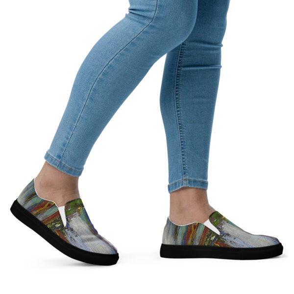 Women’s Slip-On Canvas Shoes - "Vacation"