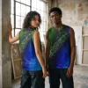 Recycled Unisex Basketball Jersey | "Two Sides of the Silence"