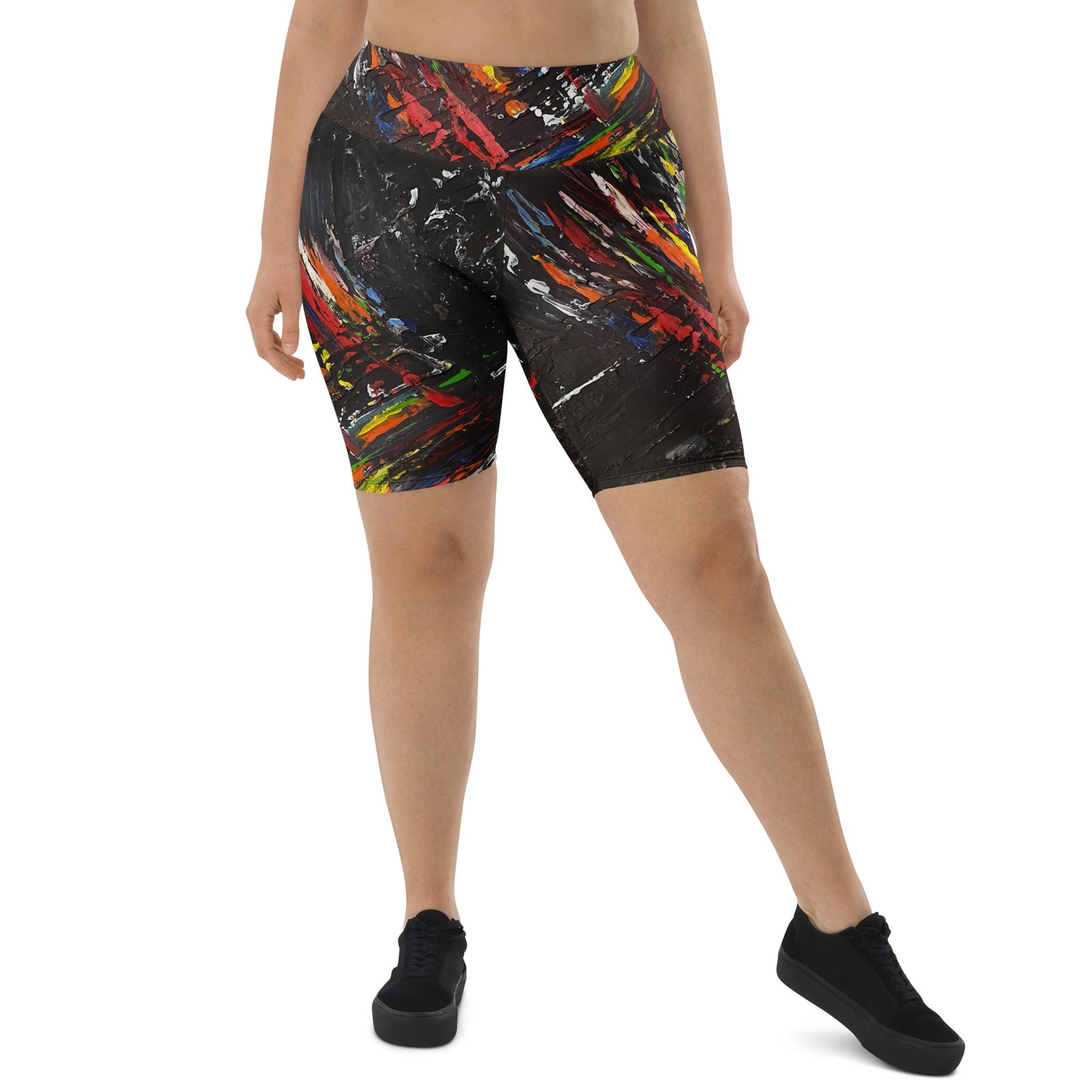 韓国商品/OVERDUEFLAIR FRILL BIKER SHORTS Biker Shorts -