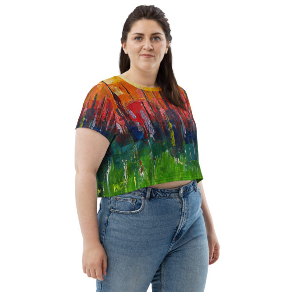 all-over-print-crop-tee-white-right-front-689800a22a674.jpg Abstract Print Crop Tee - “Picnic”
