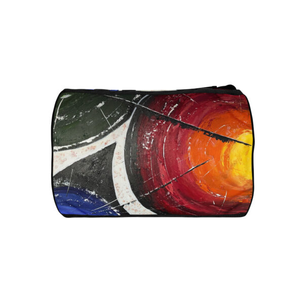 Abstract Print Gym Bag - "Conversely Concave 02"