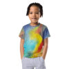 Kids Crew Neck T-Shirt- “Red Rasta”