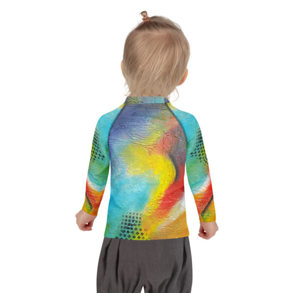 all-over-print-kids-rash-guard-white-back-68a89ea91257e.jpg Kids Rash Guard (UPF 50+) - "Red Rasta"