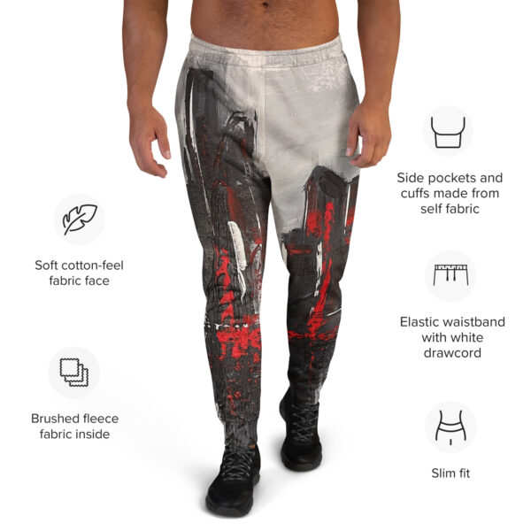 all-over-print-recycled-mens-joggers-white-front-68ab4d4966c04.jpg Men's Joggers - "Fragments of Fire"