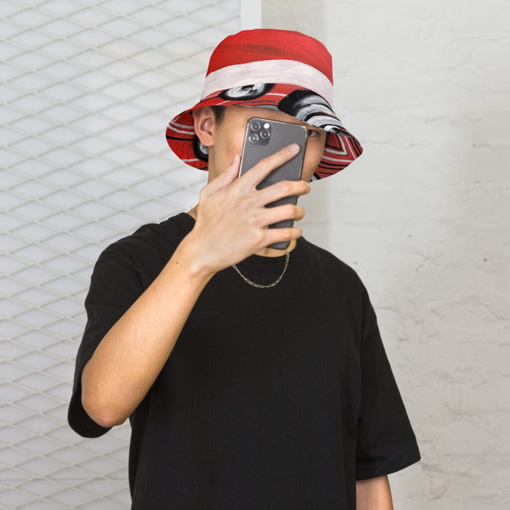 Reversible Bucket Hat - “WB Fire”