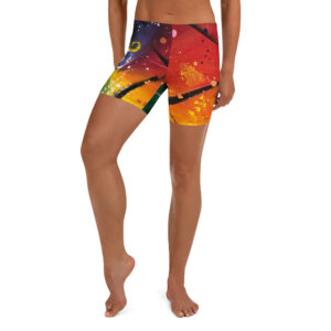 Abstract Print Shorts