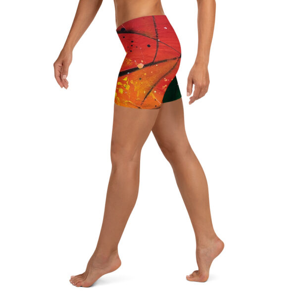 Abstract Print Shorts