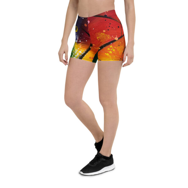 Abstract Print Shorts
