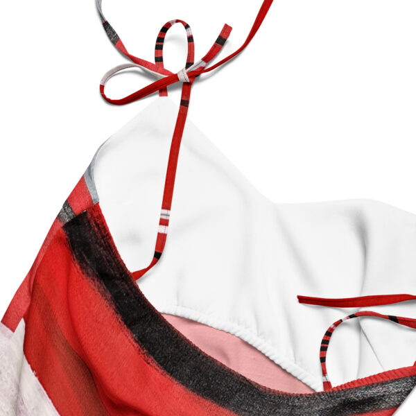 Tie-Strap Midi Dress - 'WB Fire"