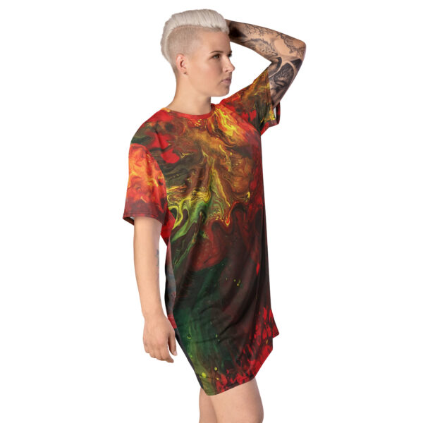 Abstract T-Shirt Dress