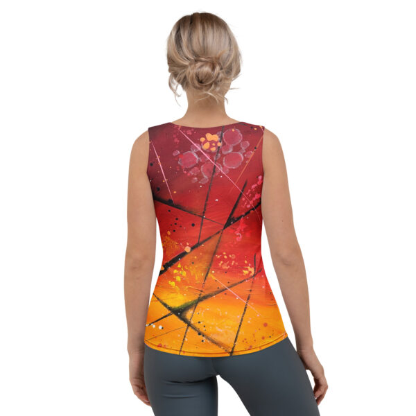 Abstract Print Tank Top