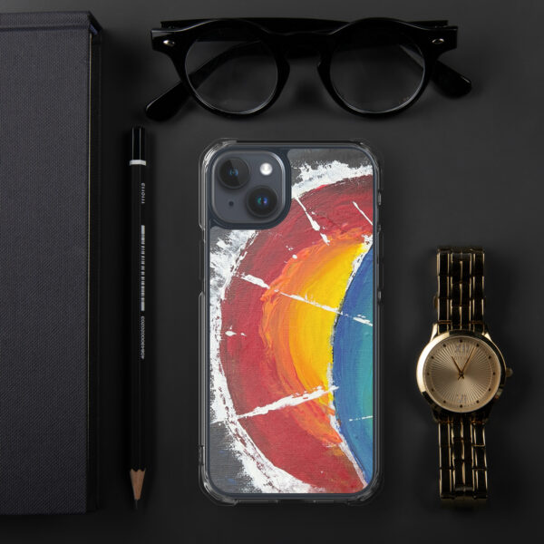 Abstract Clear Case for iPhone®