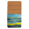 Abstract Cork-Back Coaster