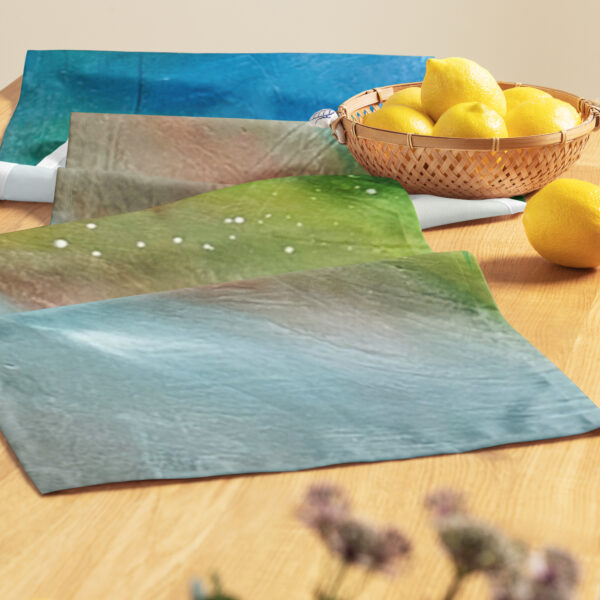 Table Runner - "Chromatic Whispers"