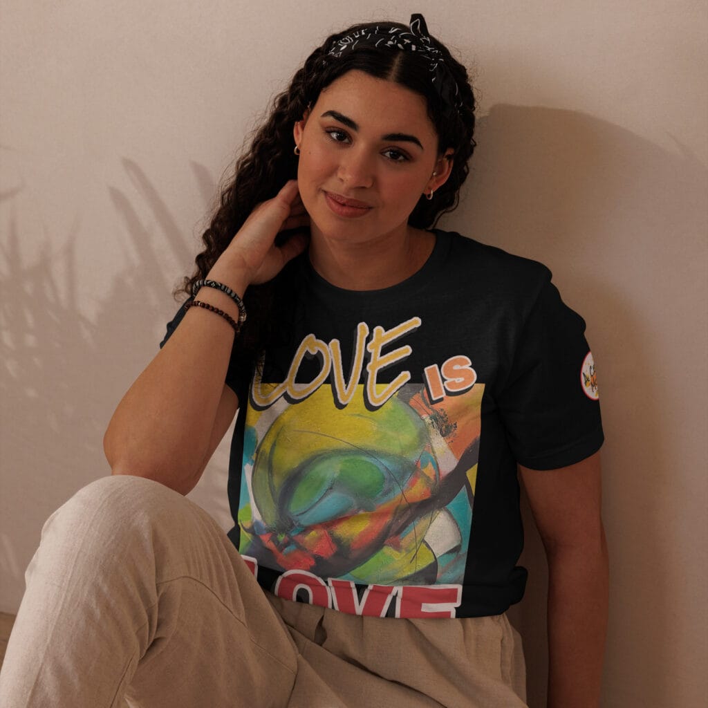 Unisex Staple Eco T-Shirt | Love is Love | "Sam's Will"