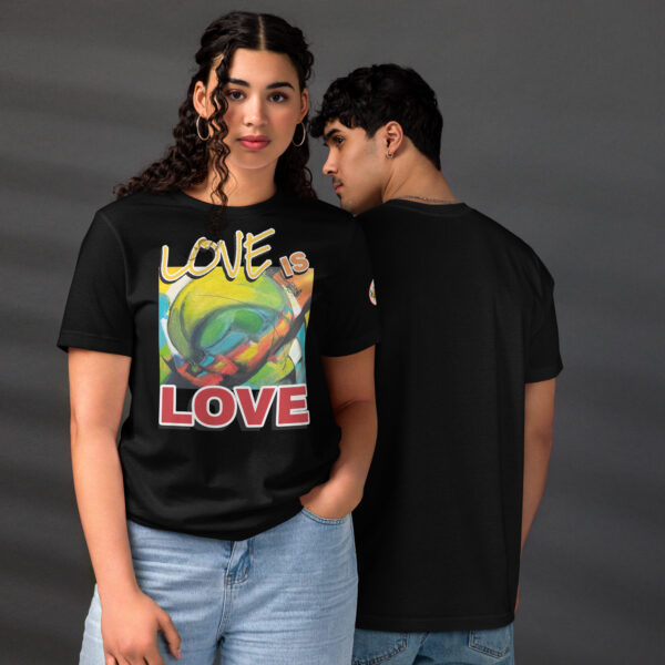 unisex-staple-eco-t-shirt-black-front-and-back-68ab910d86570 Abstract Unisex Staple Eco T-Shirt | Love is Love