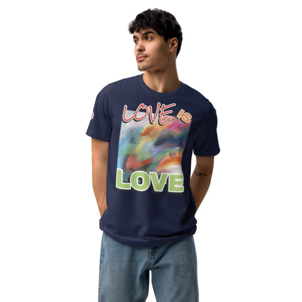 Unisex Staple Eco T-Shirt - “Radiant Veil” + Love is Love