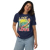 unisex-staple-eco-t-shirt-navy-front-68ab910d88430 Abstract Unisex Staple Eco T-Shirt | Love is Love